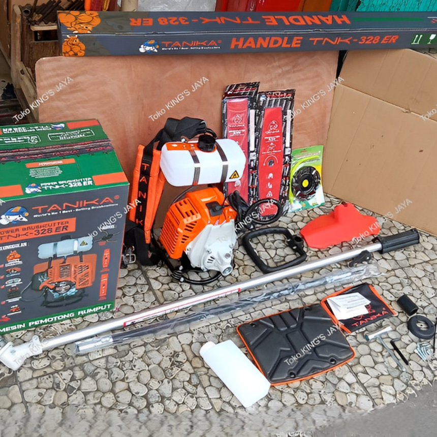 Mesin Potong Rumput TANIKA TNK 328 ER Pemotong Rumput TANIKA TNK328 Brush Cutter
