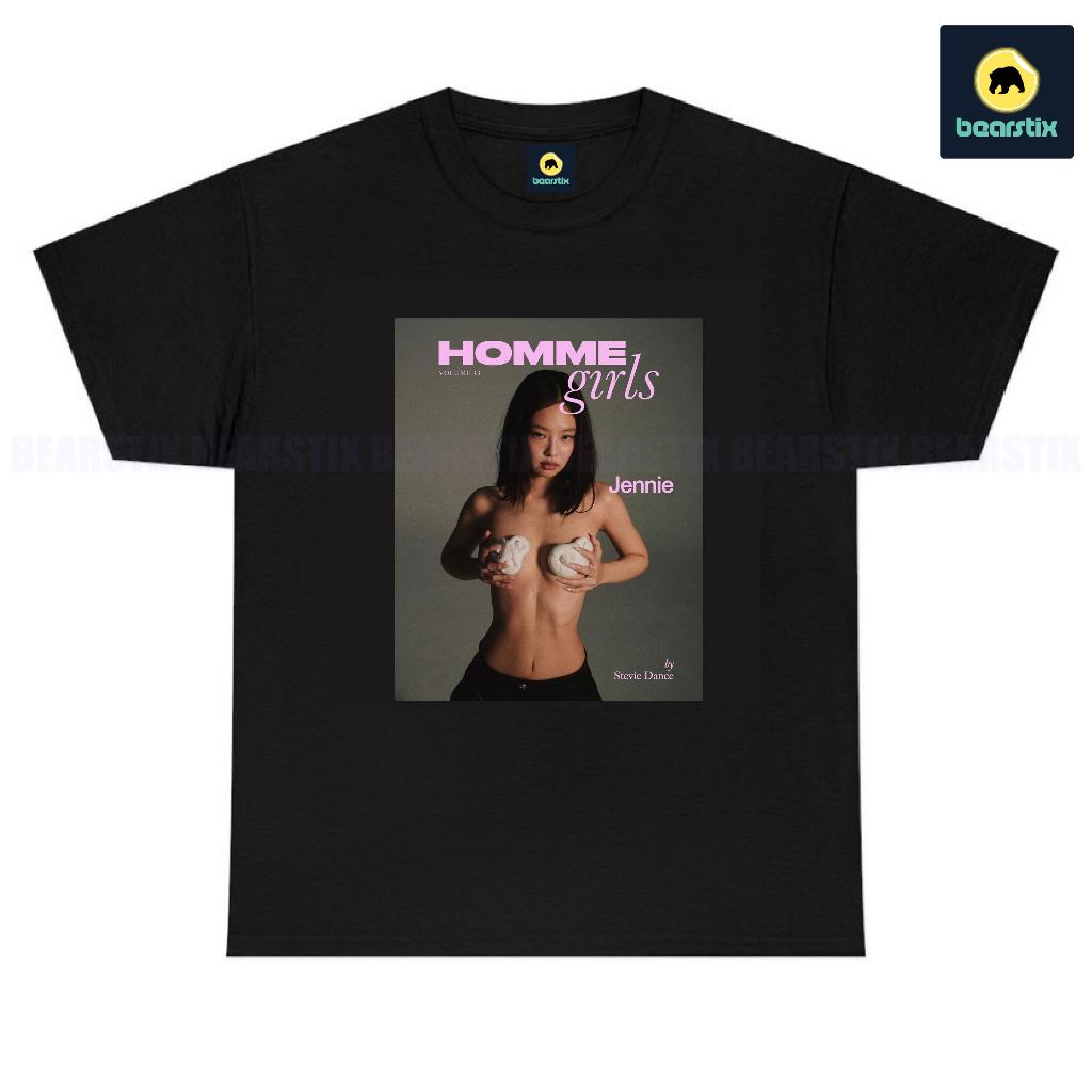 T-Shirt Jennie - Kaos Black Pink Jennie - Baju Jennie Homme Girls