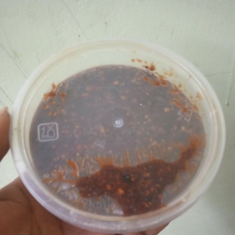 

sambal pecel siap saji kemasan 250 gram