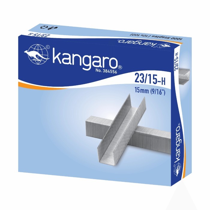 

Isi Staples 23/15-High Kangaro ( PREMIUM ORIGINAL ) / Refill Staples 23/15 / Isi ulang Staples Jilid