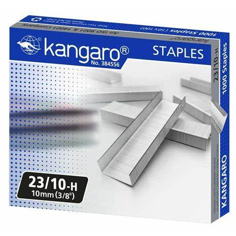 

Isi Staples 23/10-High Kangaro ( PREMIUM ORIGINAL ) / Refill Staples 23/8 / Isi ulang Staples Jilid