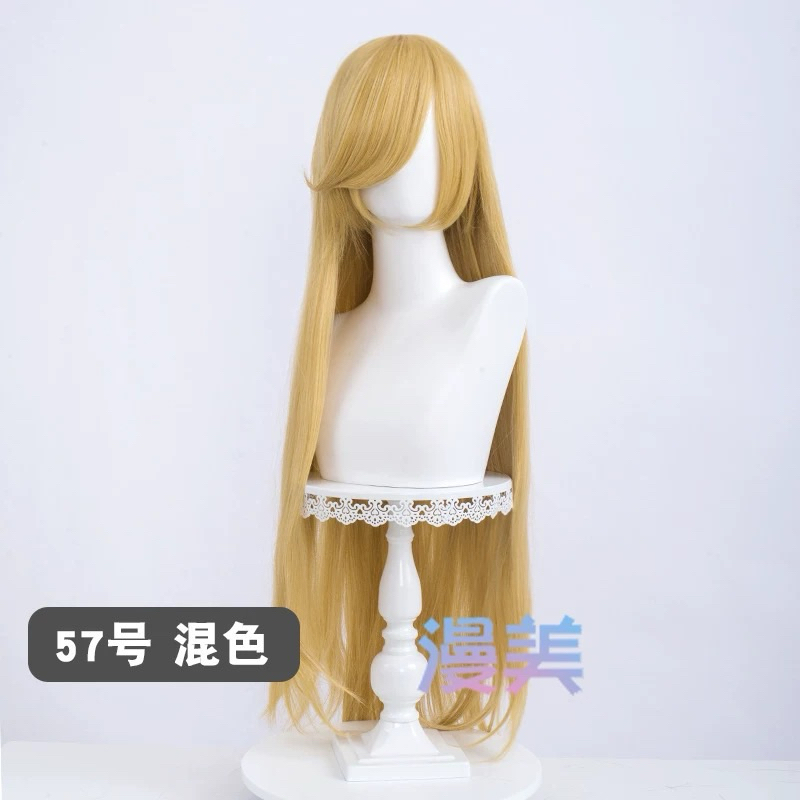 [Ready] Wig Base Cosplay Blonde 100cm Manm31