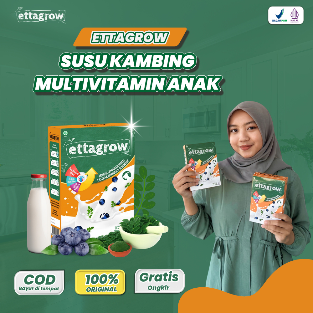 

Ettagrow Susu Kambing Sehat Untuk Tinggi Badan Dan Tumbuh Kembang Anak