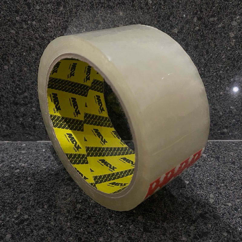 

LAKBAN BENING Murah 45mm x 90Yard (1 DUS/isi 72pcs ) merk MAX TAPE/ISOLASI BENING LEBAR MURAH 45mm x 90Yard SUPER REKAT