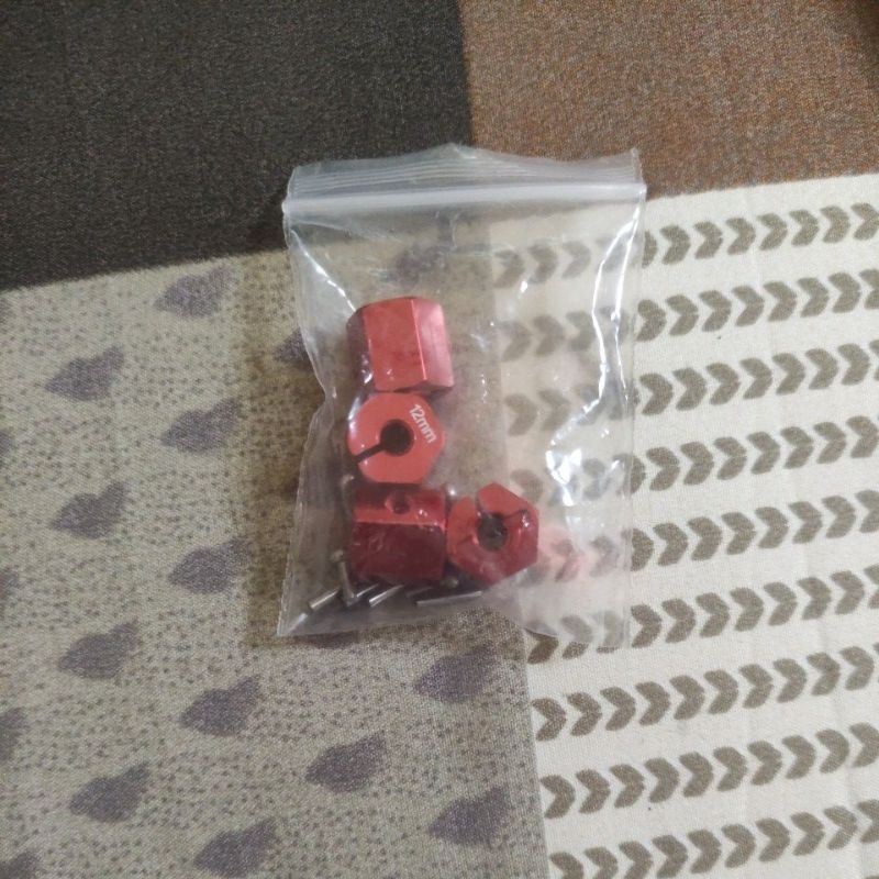 Hex 12 mm tebal 12mm untuk rc adventure