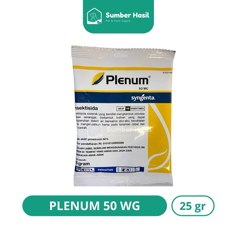 PLENUM 25GRAM OBAT HAMA WERENG OBAT SERANGGA PLENUM 50WG PLENUM SYNGENTA ORIGINAL
