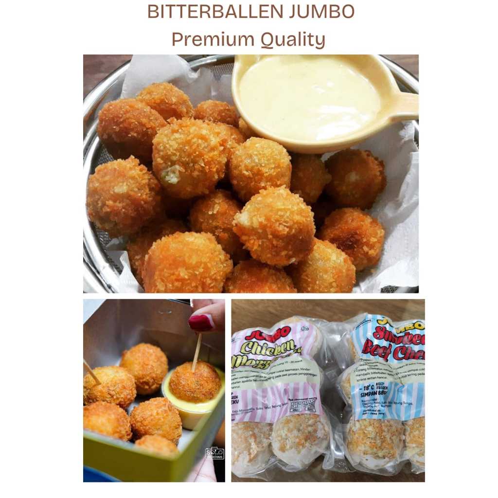 

Bitterballen Smokebeef Cheese - Jumbo