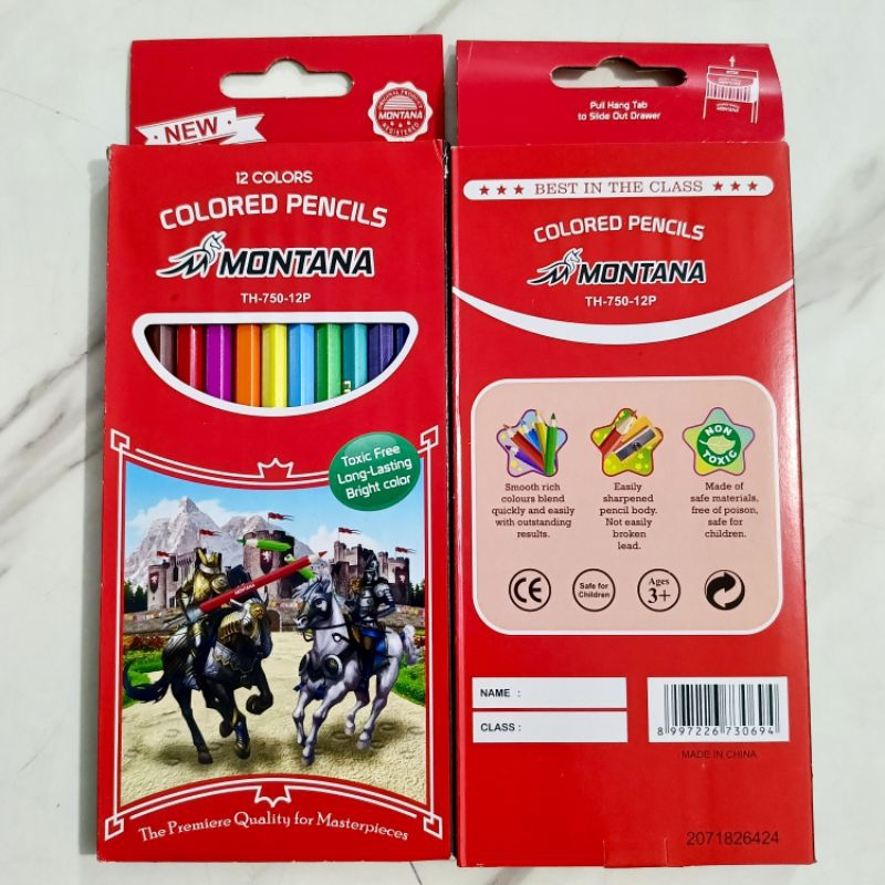 

Pensil Warna Montana TH-750-12P