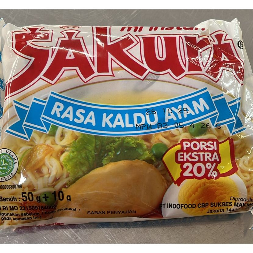 MIE SAKURA MI INSTANT KUAH 60G (MINIMAL BELI 2, BELI 4 LEBIH MURAH)