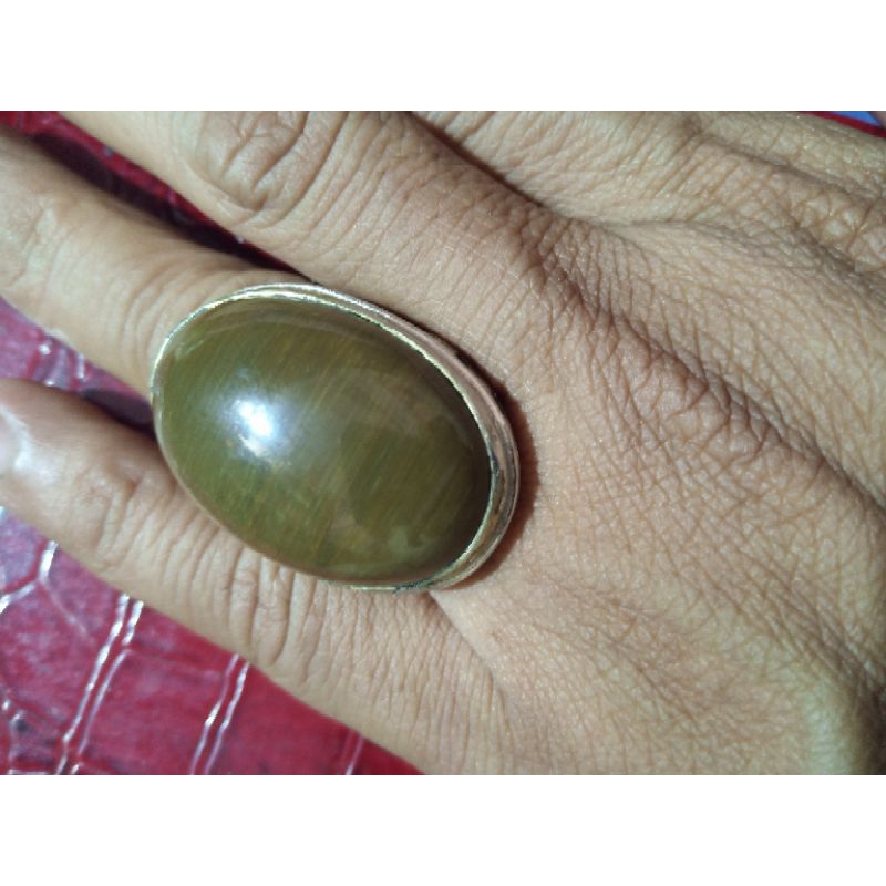 Batu akik yaman wulung jumbo lawas