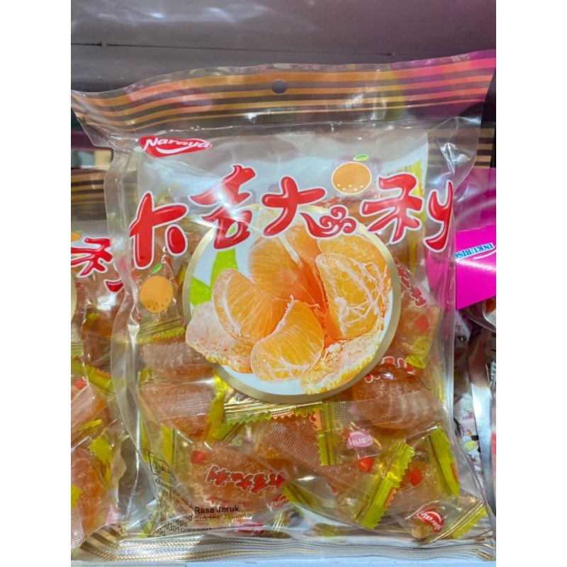 

naraya jelly bentuk jeruk 500g