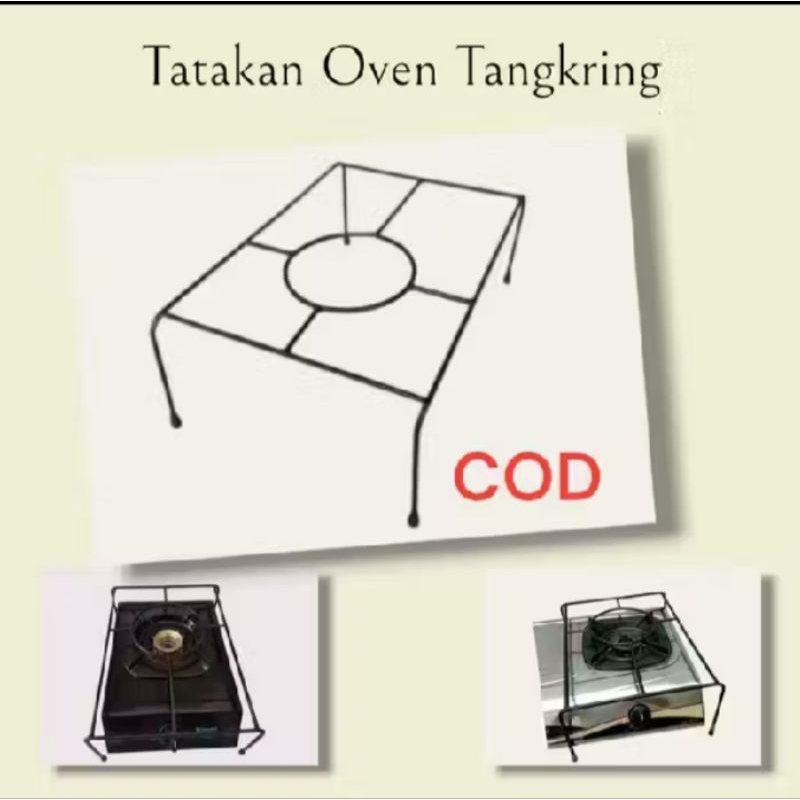 Tatakan Oven Tangkring  / Tatakan Oven / Tatakan Oven Kompor / Penyangga Oven Tangkring / Dudukan Ov