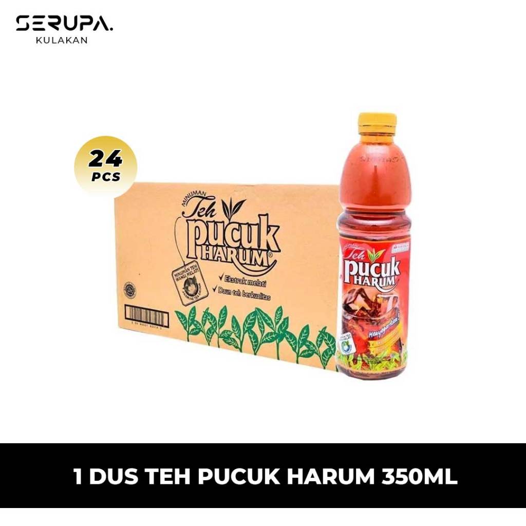 

Teh Pucuk Harum 350 ml 1 karton isi 24 pcs