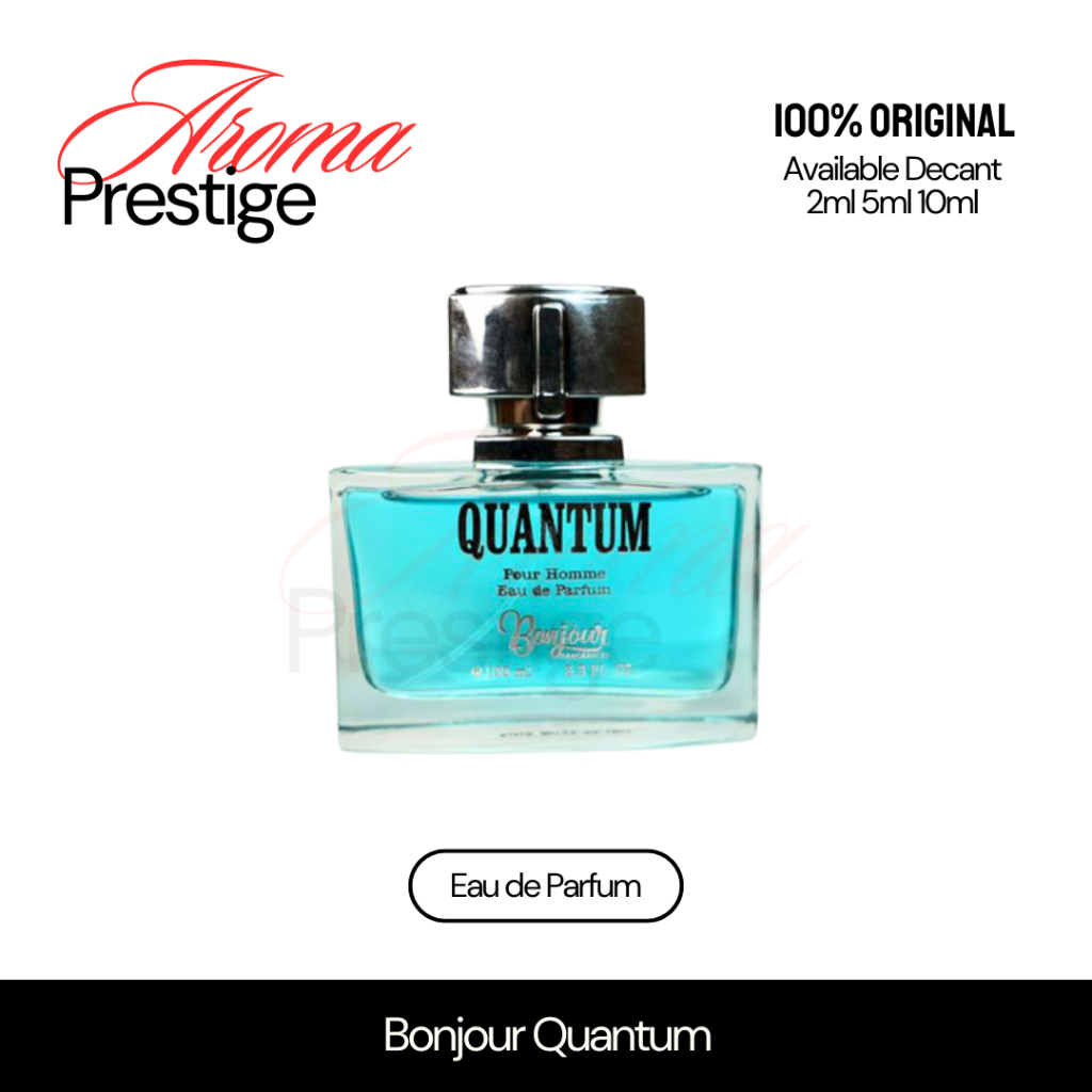 Parfum Bonjour Quantum Extrait De Parfum Original | Decant