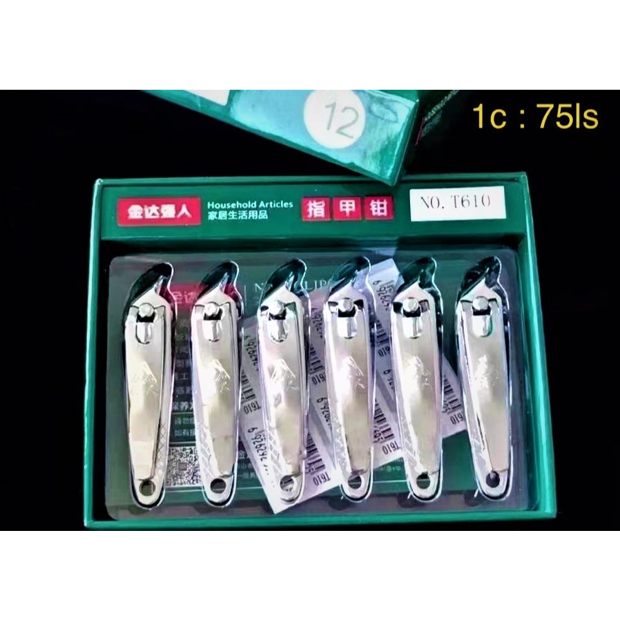 GUNTING KUKU UJUNG KUKU MIRING STAINLESS KECIL BESAR BAGUS RIMEI 6545 KECIL