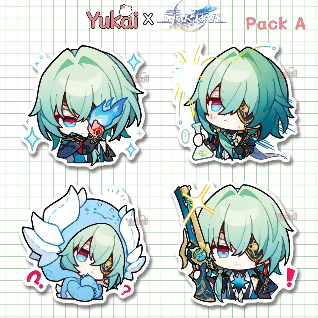 

Stiker Anaxa Honkai Star Rail (HSR) Premium - Sticker Pack Anime Waterproof