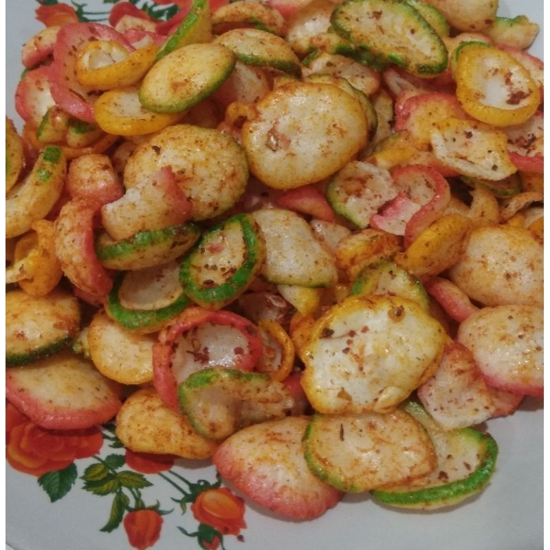 

kerupuk seblak pedas 500gr