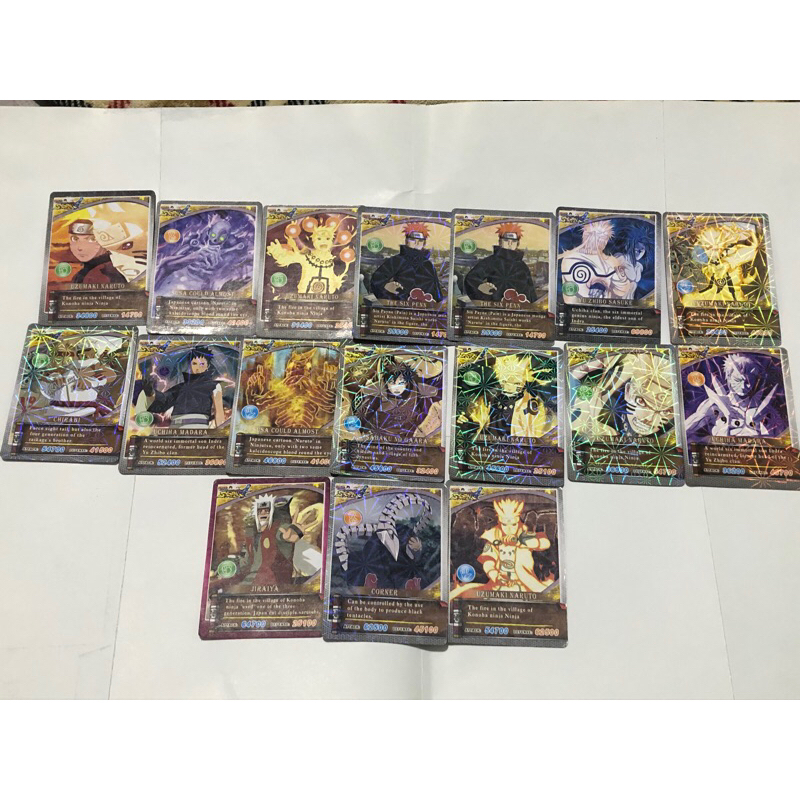 Kartu Mainan Naruto Shippuden