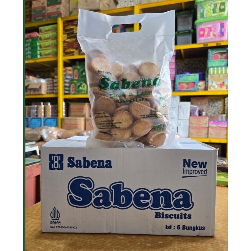 

Biskuit SABENA rasa kelapa 400 gram