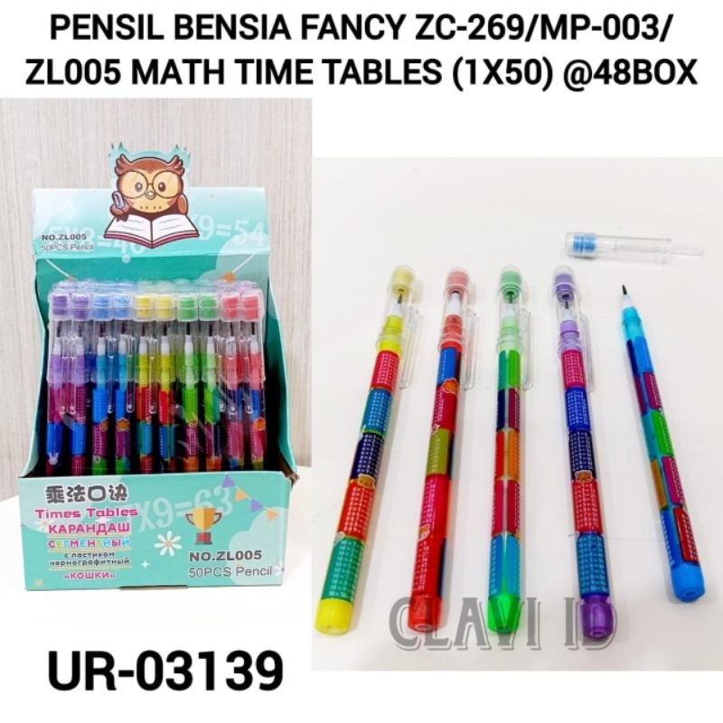 

3139/PENSIL BENSIA FANCY KARAKTER/PENSIL SAMBUNG SUSUN/PENSIL SUSUN BANYAK MOTIF