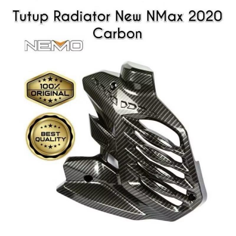 Cover Radiator Karbon NMAX 2020 | Tutup Radiator Nmax 2020 AKAI NEMO