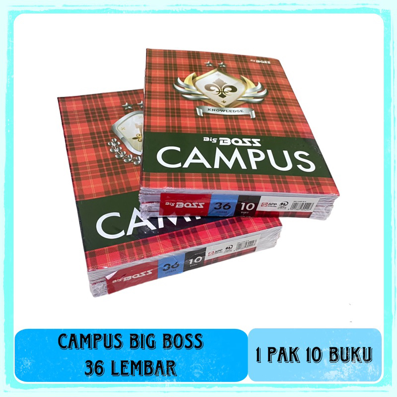 

Buku Tulis Campus Big Boss 36 lembar