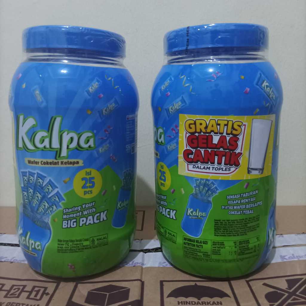 

Kalpa Share it Toples Gratis Gelas (Satuan)