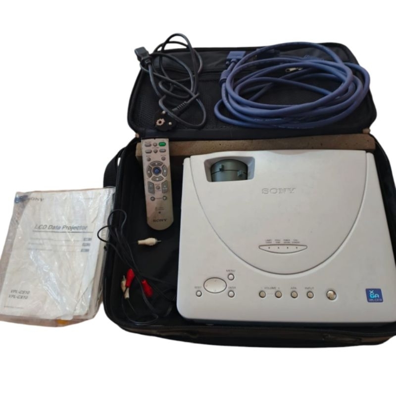 PreLoved Proyektor Sony VPL-CX10 minus remote rusak