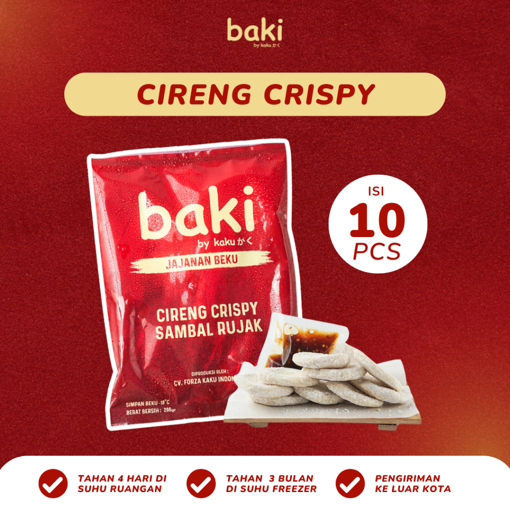 

Cireng Crispy Sambal Rujak Beku - Baki by Kaku