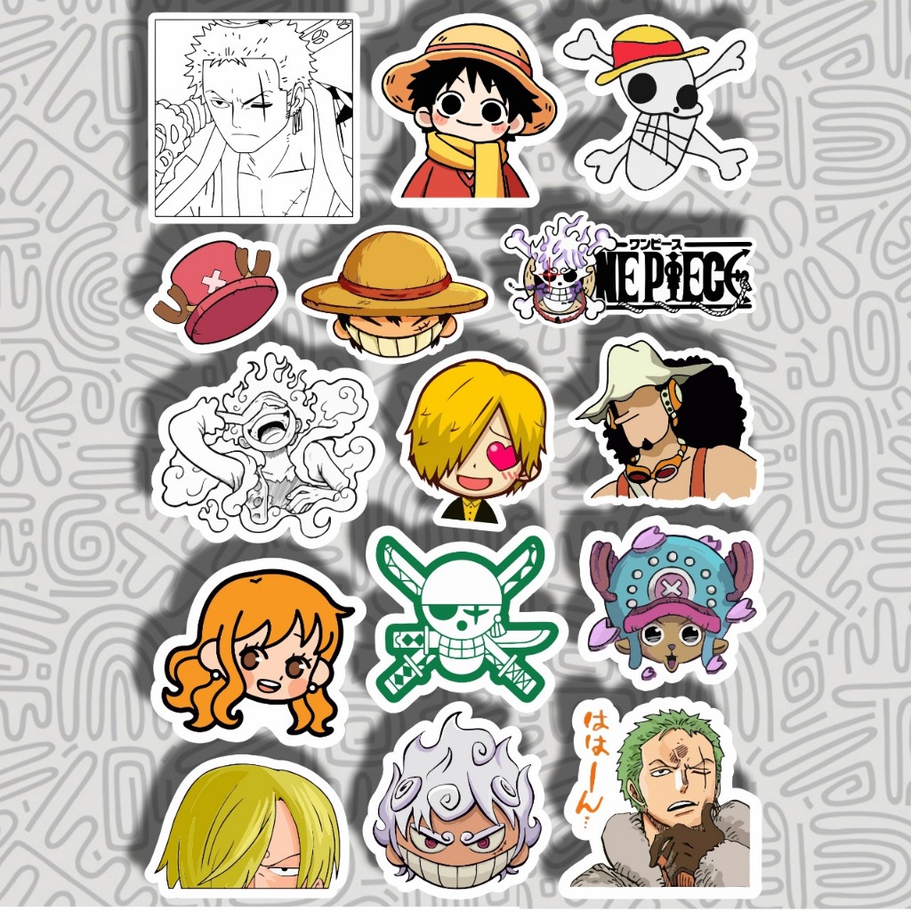 

Sticker Zoro Onepiece || Sticker laptop anime onepiece