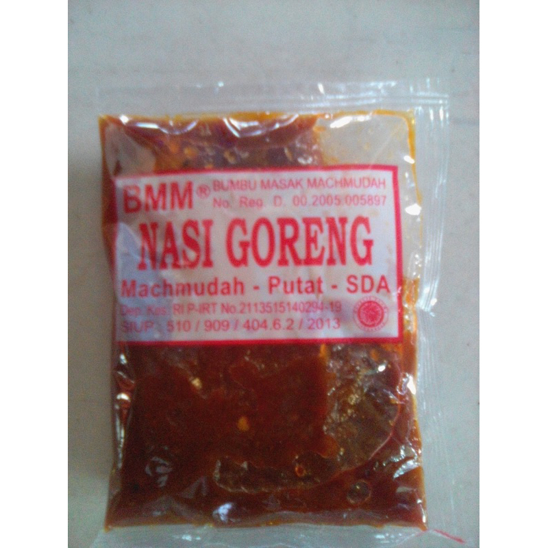 

Bumbu Nasi Goreng Bumbu Masak Machmudah BMM Sidoarjo Bumbu Instant Halal Mahmuda Machmuda Mahmudah Mbokni Malang Jawa Timur Jatim