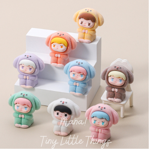 [Mana] Ornamen Mainan Figure Resin DIY 3D Crying Baby 8 Model || Pajangan Anak Unik Figure Pajangan 