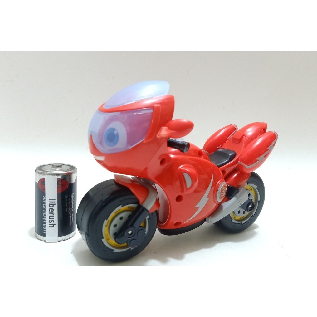 takara tomy ricky zoom lights & sounds vehicle ricky sons figure super wings robocar poli disney car
