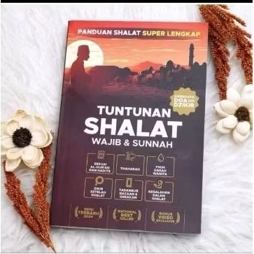 Buku Tuntunan Sholat Wajib dan Sunah Lengkap Panduan Shalat Super Lengkap Sesuai