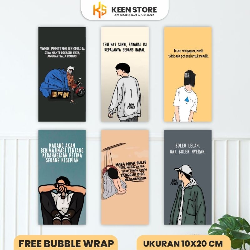 Poster Hiasan Dinding Motivasi Hidup Poster Dinding Motivasi Aesthetic