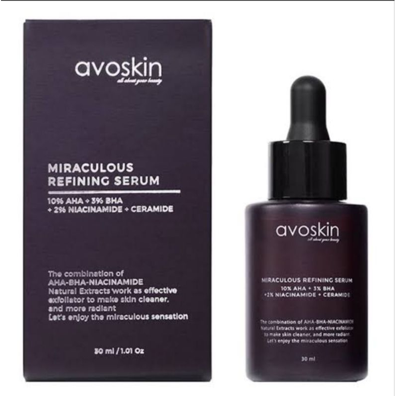 Avoskin Miraculous Refining Serum 30ml Exfoliator Serum