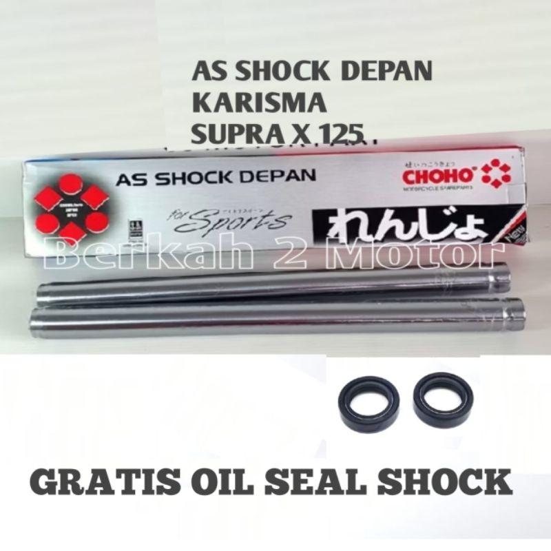 As Shock Depan Karisma, Supra X 125 + Gratis seal Shock