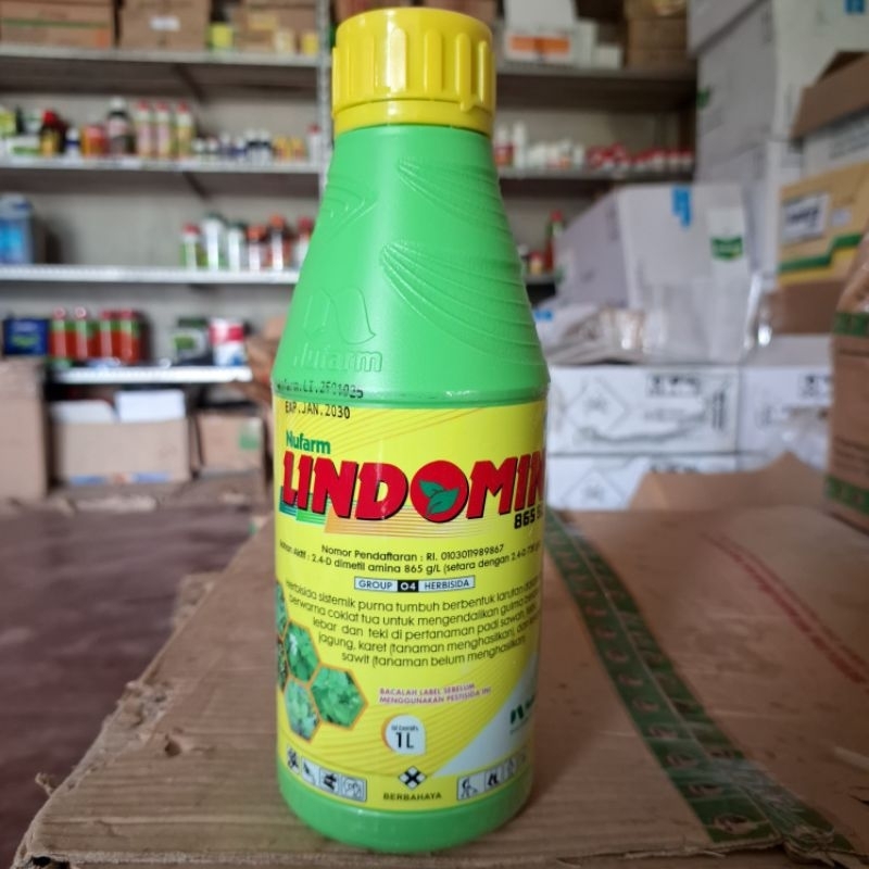 Herbisida Sistemik Lindomin 865 SL 1 Liter (EXP 2030)