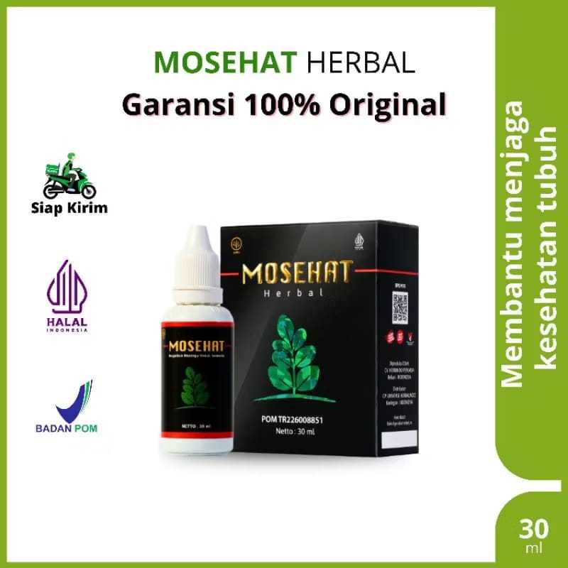 Mosehat Herbal Original Solusi Hidup Sehat Obat Prostat, herbia, Obat Wasir, Batu Empedu, Amandel, A