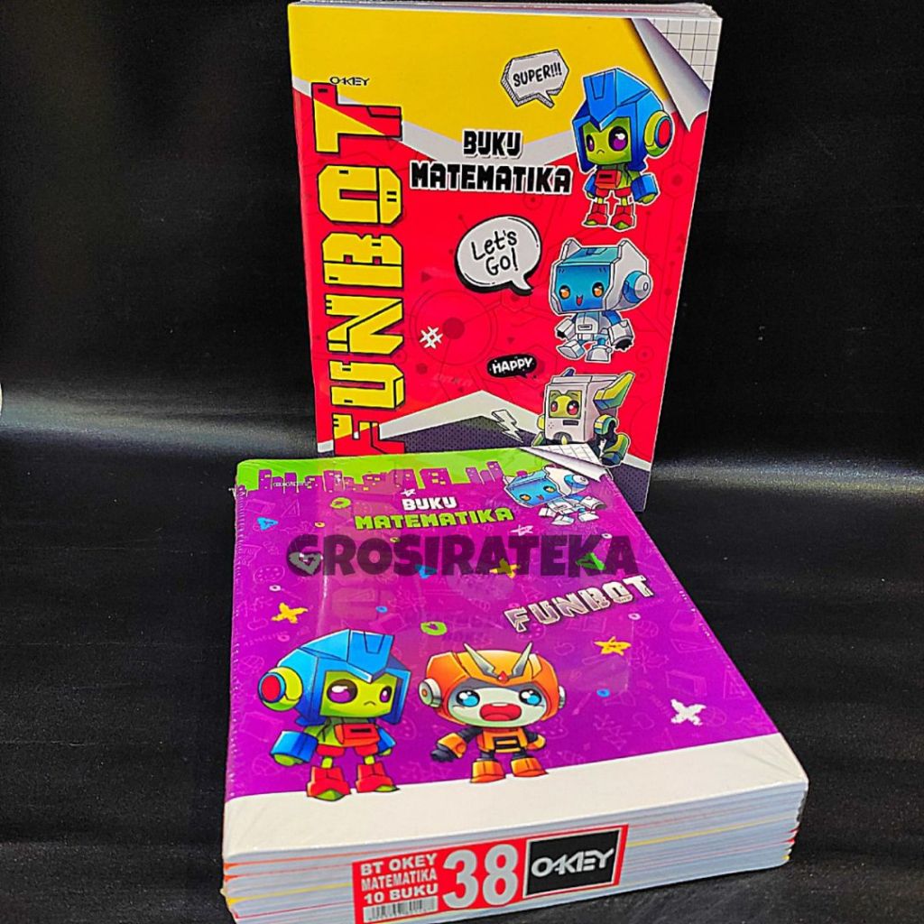 

BUKU TULIS KOTAK KECIL, BUKU MATEMATIKA 38 OKEY