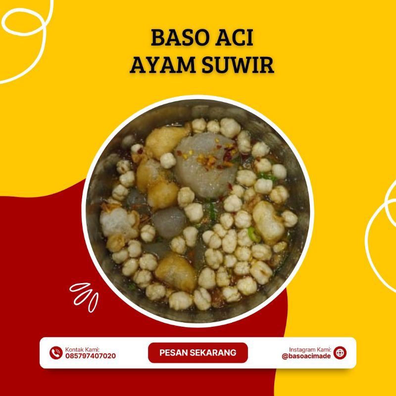 

BASO ACI AYAM SUWIR
