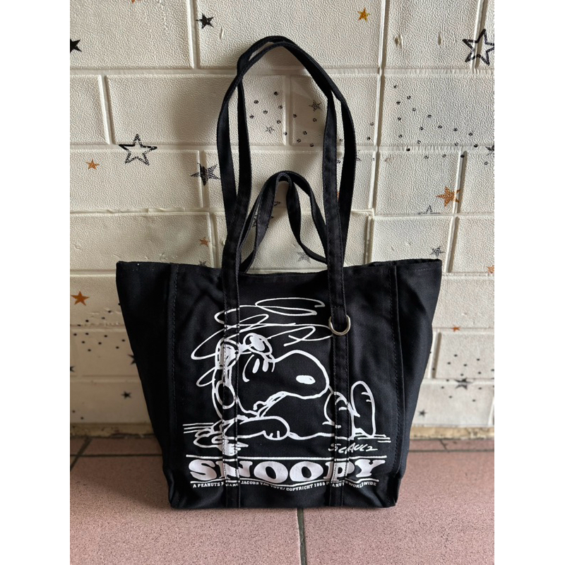 Tas tote bag snoopy mj