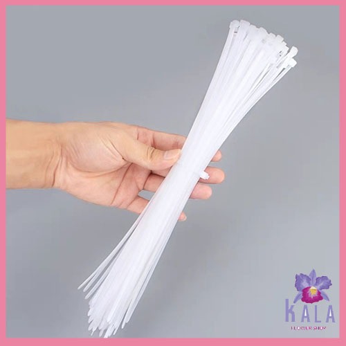 

Kabel Ties Putih Garden Tie Pengikat Tanaman