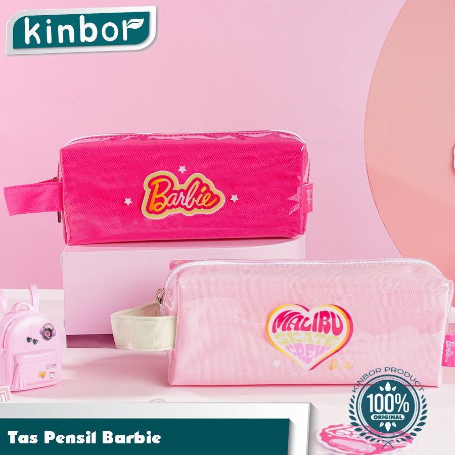 

Kotak Tempat Pensil Anak Cewek Barbie/ Glossy Case AMotif Barbie/ Pencil Case Barbie Pink Cute