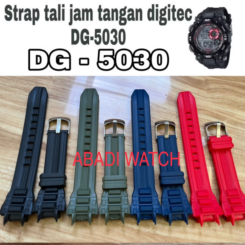 Strap Tali jam tangan Digitec 5030 DG 5030T DG-5030T