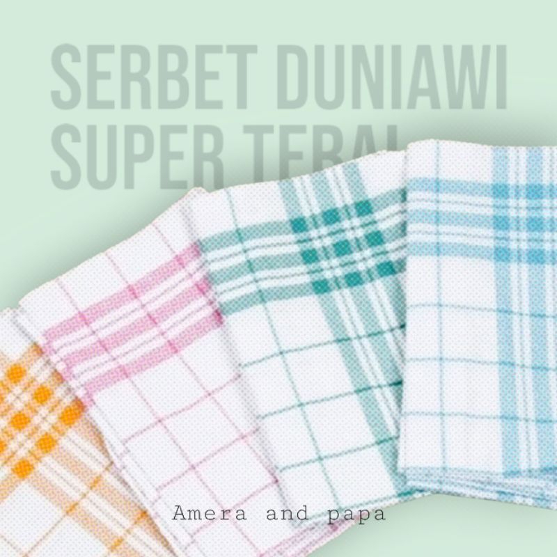 Lap kain Serbet dapur Multifungsi serbet lap penutup wakul nasi & termos nasi
