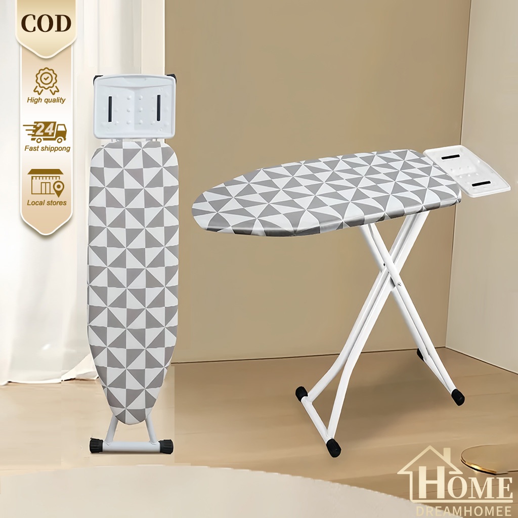 COD Meja Setrika Tinggi Dapat Disesuaikan Ironing Board Foldable Iron Berdiri Papan Setrika Dapat Di