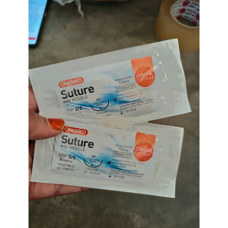 ECER CATGUT CHROMIC 3/0 ONEMED