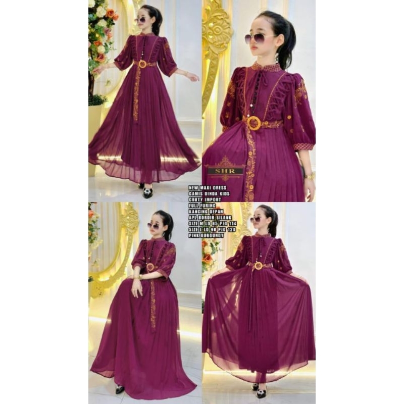 gamis Dinda SHR anak"
