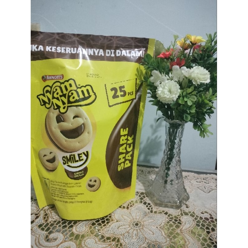 

Nyam nyam Smiley isi 25pc